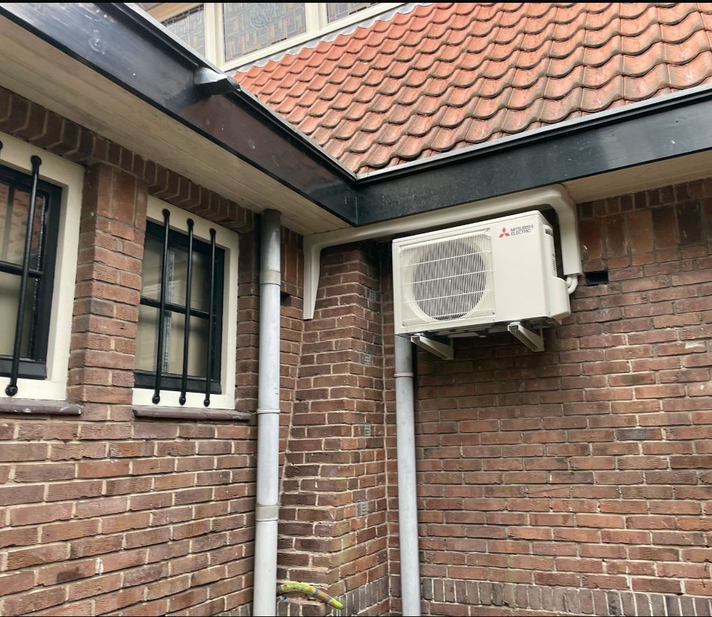 Airco installatie gevel
